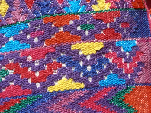 Hand Woven Guatemalan Mayan Huipil Ethnic Folk Art Nebaj Tunic Blouse Textile A - Picture 5 of 9