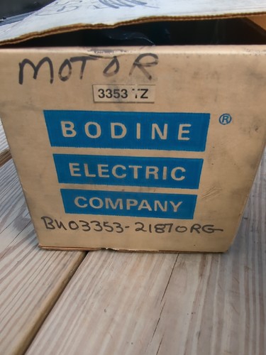 BODINE 3353TZ , DC GEARMOTOR, 84 RPM, 1/5hp, 29.7:1 Ratio 65 Lb-in - Picture 2 of 3