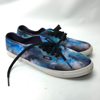 Vans Galaxy Cosmos Shoes Mens 7 Space Skateboarding Sneakers