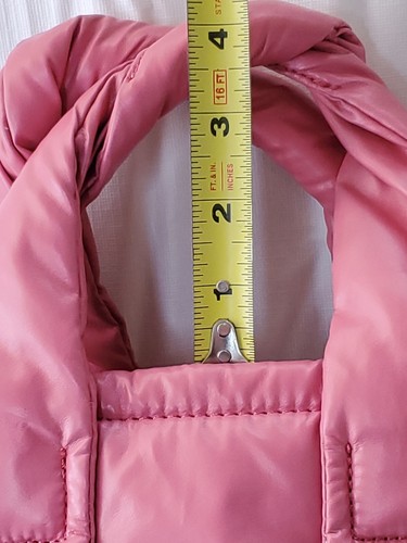 Zara Kissentasche Umhängetasche Geldbörse Barbiecore Handtasche geschwollen - kein Umhängegurt - Bild 16 von 17