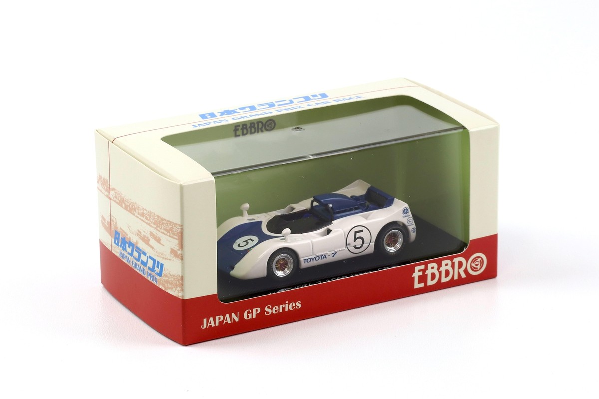 【EBBRO】 TOYOTA-2&7 1969 Japan GP 2台セット Toyota 7 #2 Japan GP 1969 Ebbro Rare Diecast Vehicle in 1/43
