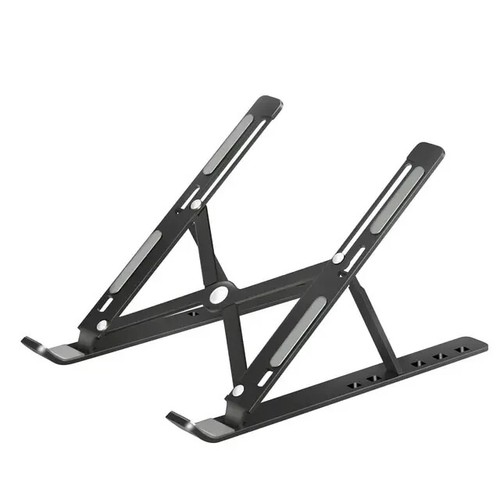 Ergonomic Portable Adjustable Laptop Stand Foldable Desktop Tripod Tray Holder - Picture 8 of 11