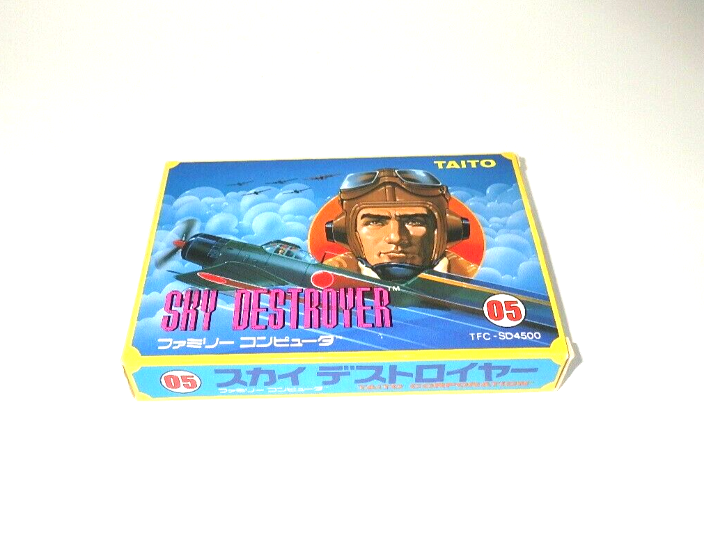 SKY DESTROYER Taito ファミコン ゲーム SKY DESTROYER 289 Famicom Nintendo fc TAITO from Japan Free