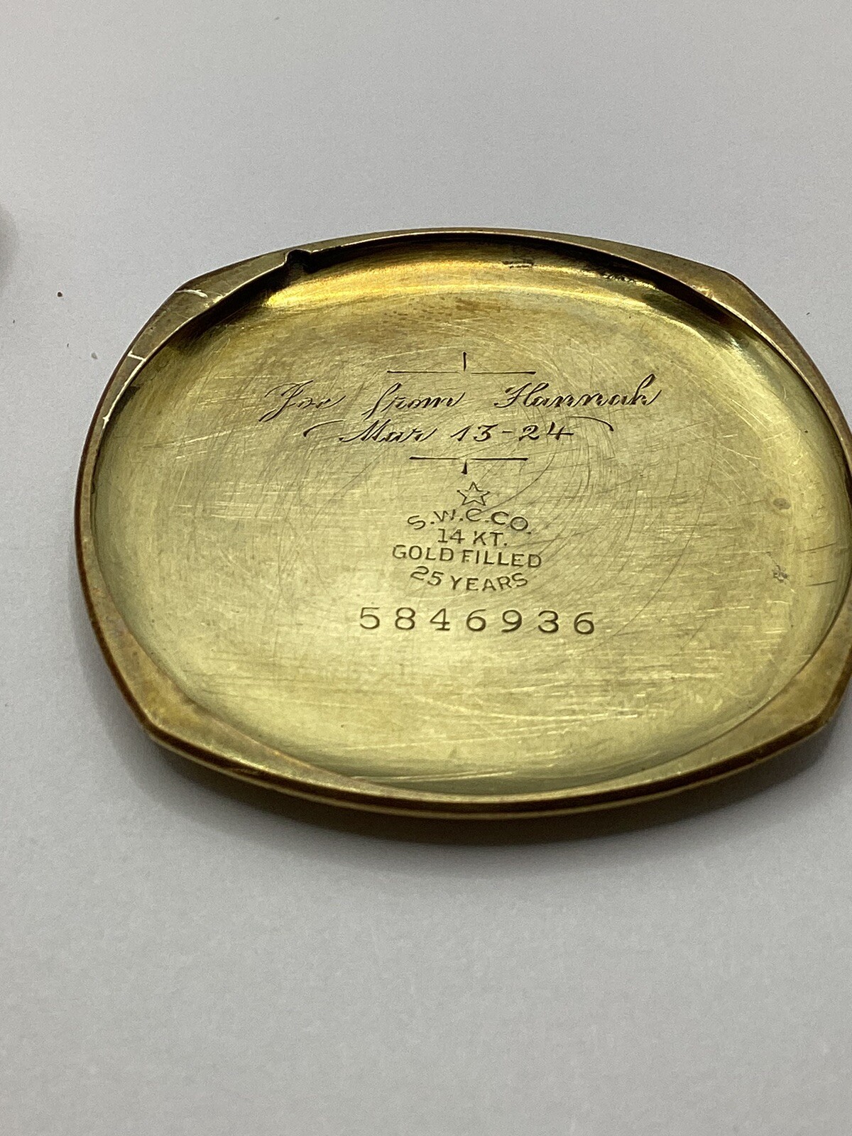 1923 Illinois Steward Special 405 17J 12s 14kGF MENS Pocket Watch