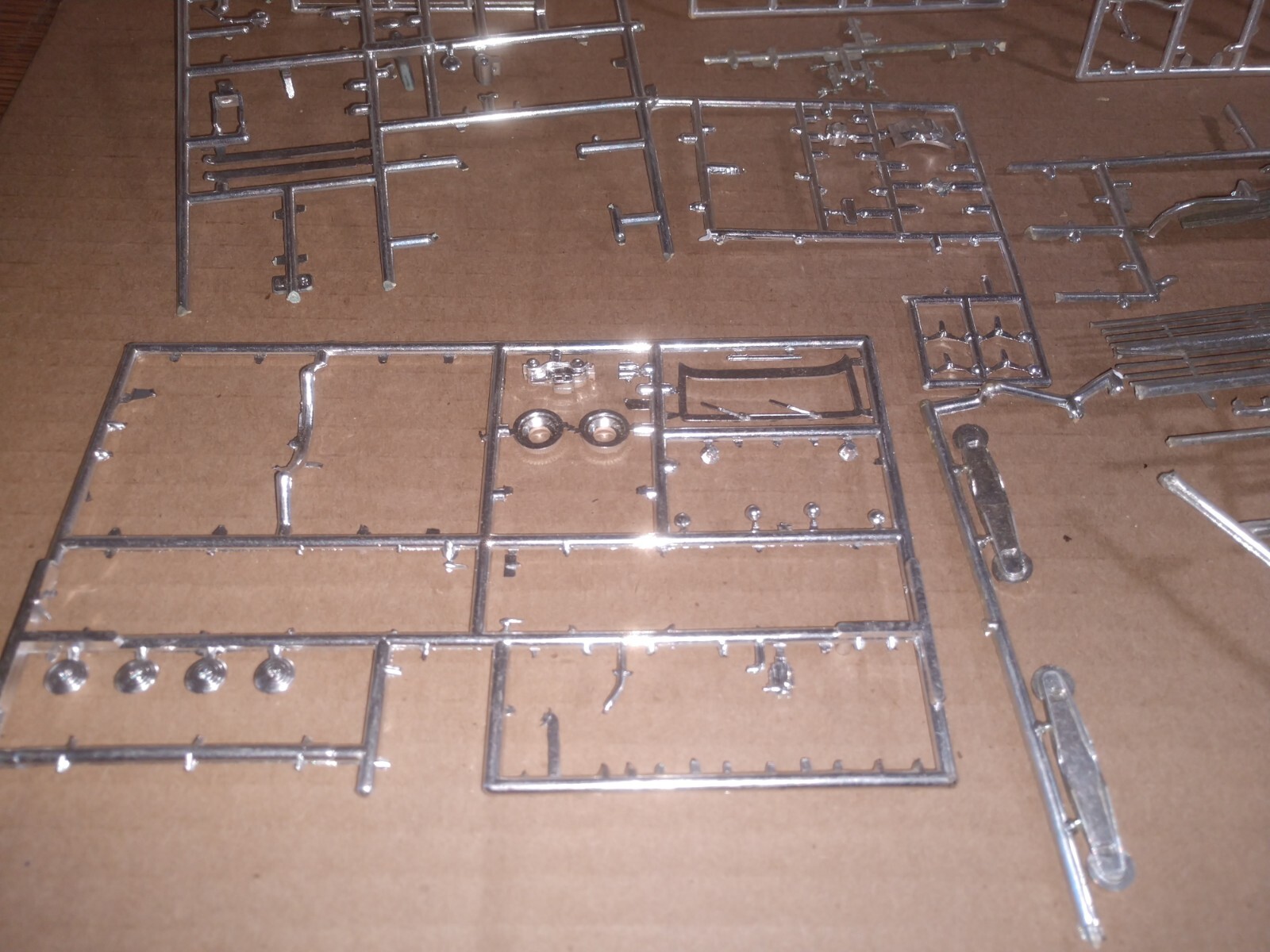 AMT Revell monogram 1/24 1/25 Assortment Chrome Junkyard Plastic Model ...