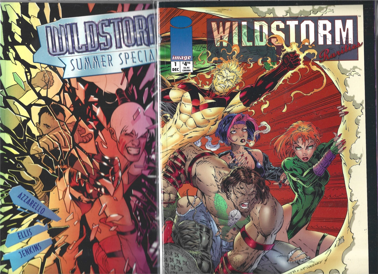 WILDSTORM GRAPHIC NOVEL LOT OF 2 - RARITIES & SUMMER SPECIAL (VF/NM) | eBay