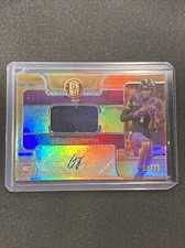 Quentin Johnston 2023 Chronicles Draft Picks GOLD STANDARD RPA /75 CHARGERS RC