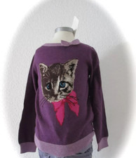 H&M 💟Strickpulli Strickpullover mit Katze 98/104 NEU