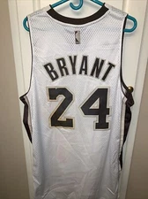 ADIDAS KOBE BRYANT LOS ANGELES LAKERS LATINO NIGHT BROWN BEIGE WHITE JERSEY XL