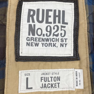 RUEHL No.925 Fulton Jacket Size L USED Vintage Processing Blouson 
