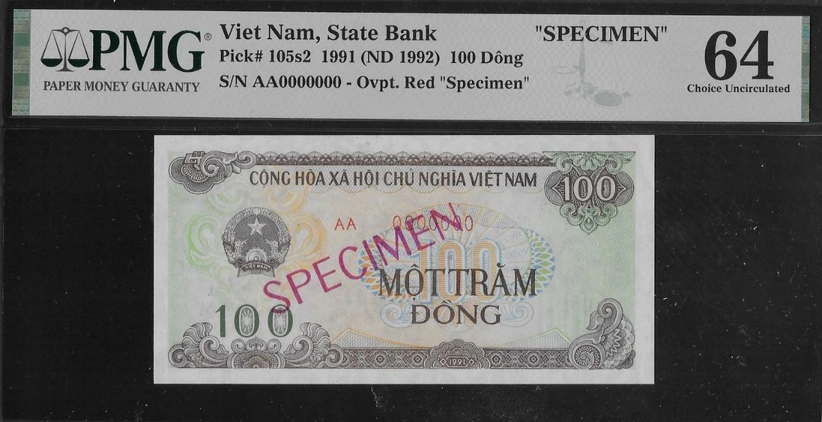 Vietnamese Paper Money Specimens for sale | eBay