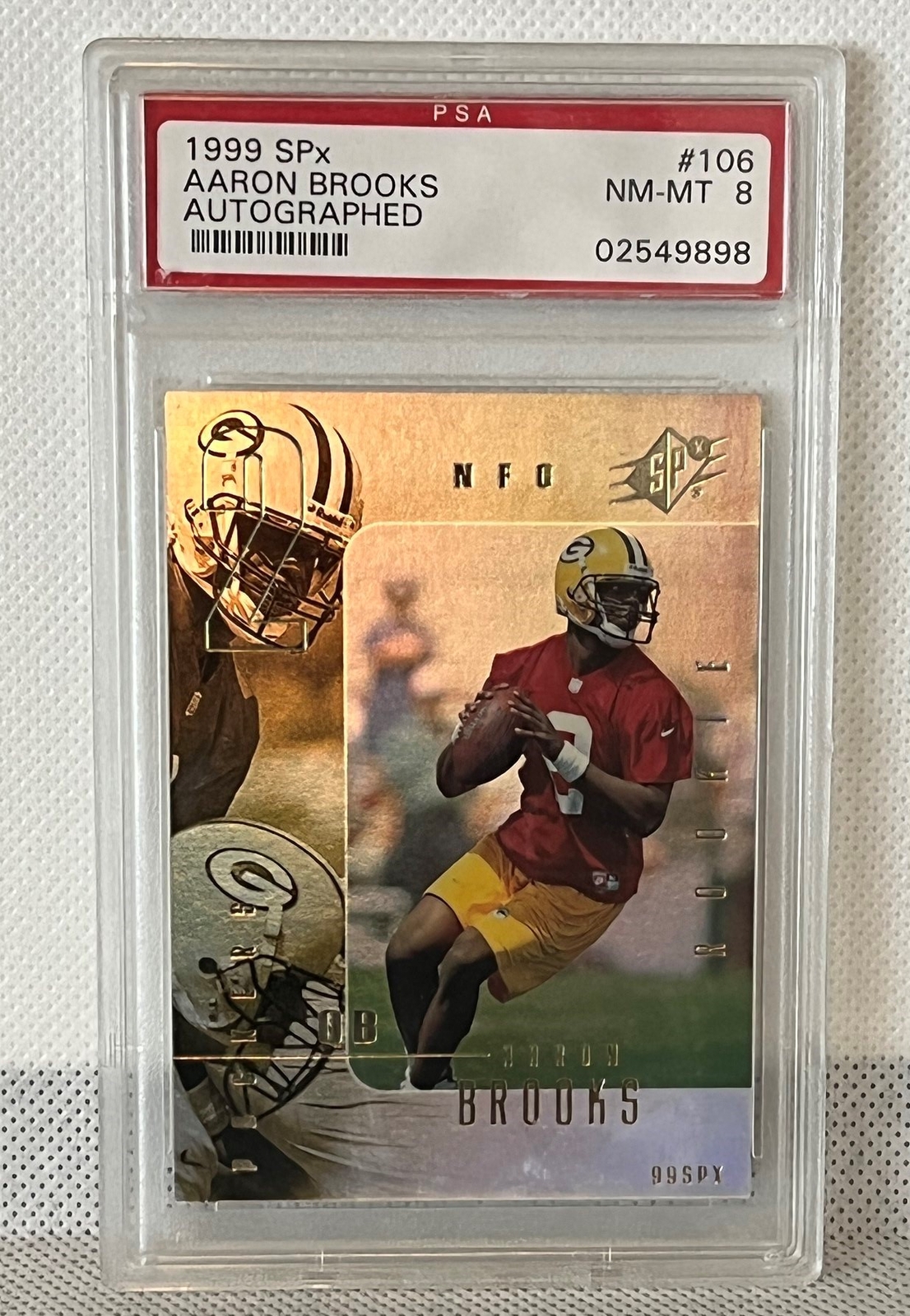 Aaron Brooks Spx #106 Autographed