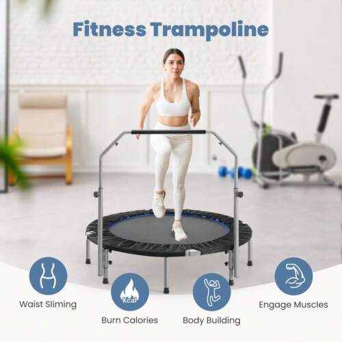 Promotional Products-40"/48" Foldable Mini Trampoline For Adults