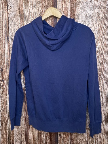 Hurley Pullover Hoodie Fleece Lined Navy Blue Graphic Youth Size XL 18/20 - Picture 3 of 3