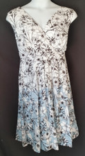 WOMEN'S PLUS SIZE 2X 18W **** SANGRIA SUMMER FLOWING DRESS ** CLOTHING NEW NWT