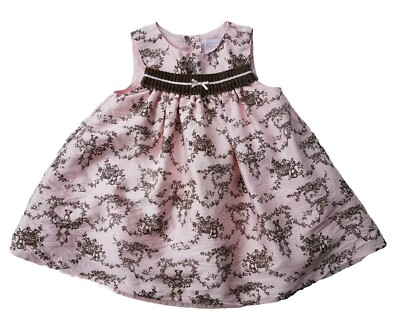 Gymboree Baby Girls Dress Size 6-12 Months Holiday Teddy Bears