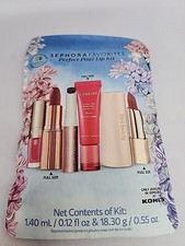 Authentic Sephora Favorites Perfect Pout Lip Kit 5pc Ltd Ed Set Sold Out SEALED