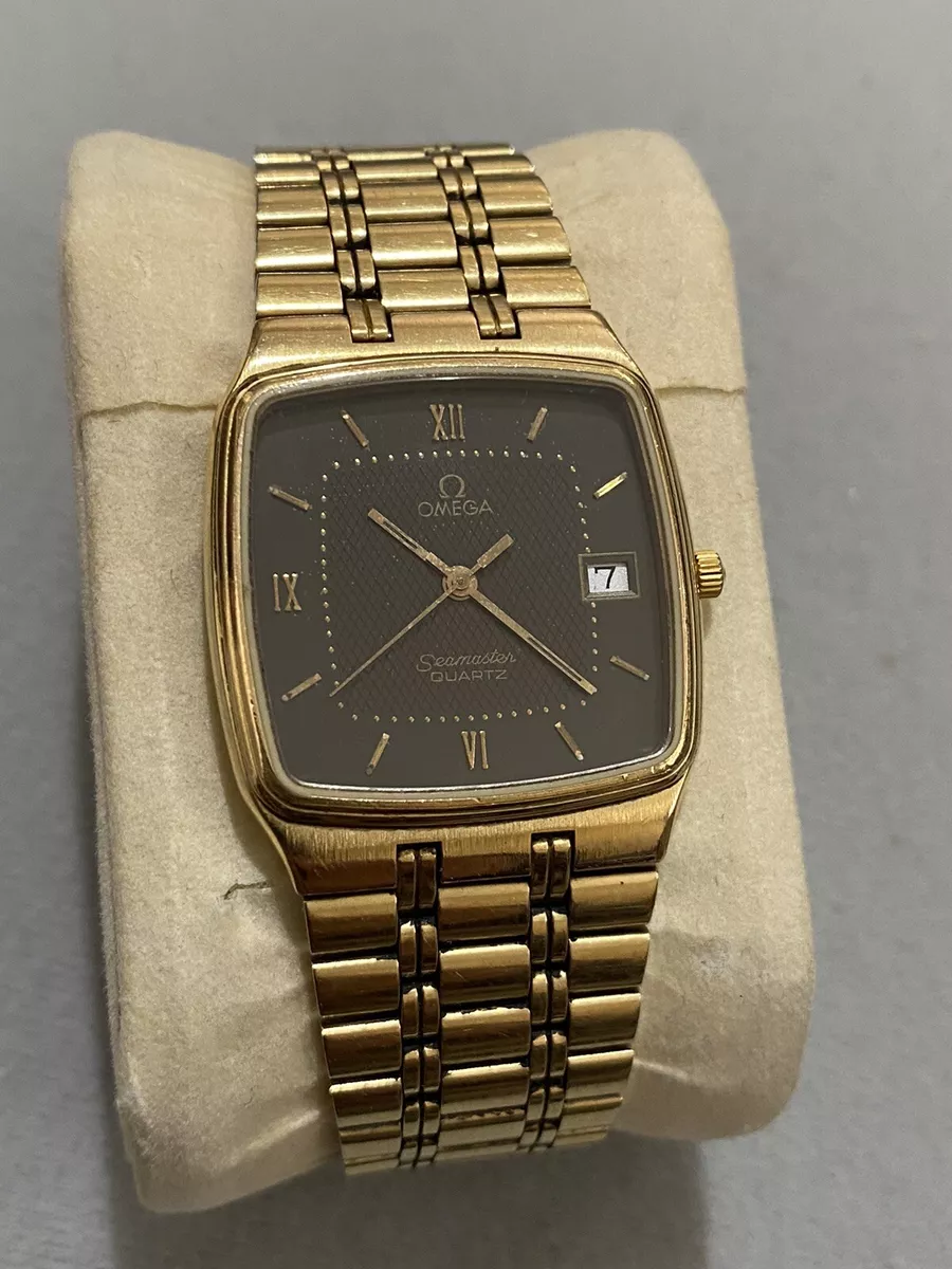 Vintage Omega Seamaster Quartz 1420 Square Face Vintage Omega Seamaster Quartz 1420 Square Face