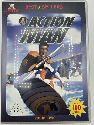 Action Man Volume Two DVD Over 100 Minutes Jetix 2001 Rare 
