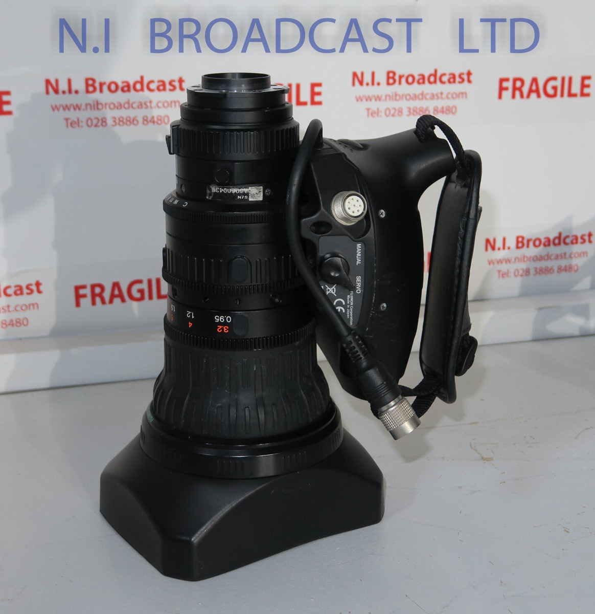 Fujinon XT17x4.5brm-k14 high definition broadcast wide angle lens