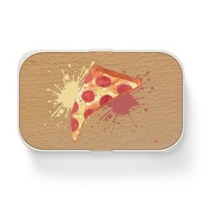 Pizza Slice Abstract Bento Box Meal Prep Container | Aesthetic Lunch Box