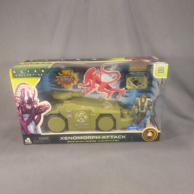 Alien Collection Xenomorph Attack Space Colony Defense Alien Battle Set New 2019