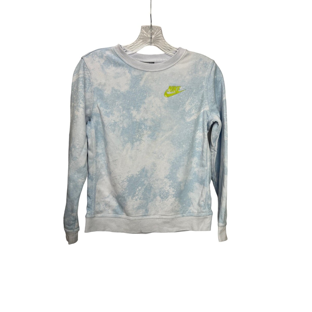 Nike Youth Girls Long Sleeve Crew Neck Magic Club Tie Dye Sweatshirt Size M  | eBay