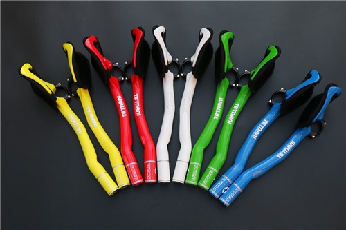 Bici da strada 31,8 fibra di carbonio TT prova a tempo triathlon aerobar estensioni aerobar
