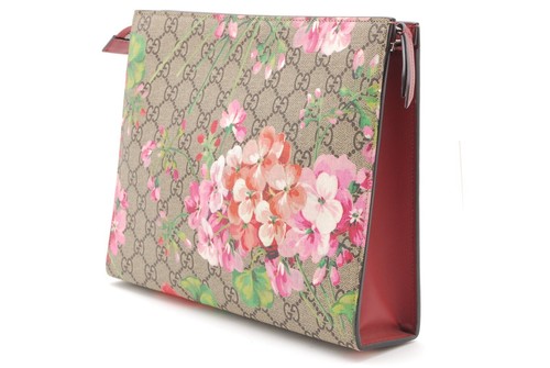 GUCCI Clutch Hand Bag GG Blooms Flora Supreme 430268 - Picture 4 of 9
