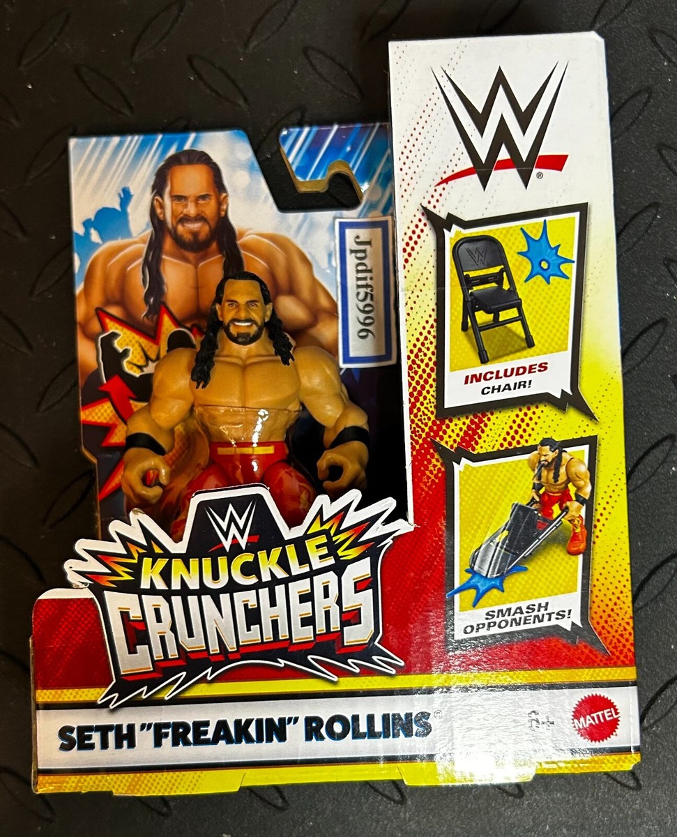 WWE Knuckle Seth Freakin Rollins Crunchers figure Mattel | eBay