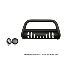 Kasei Bull Bar Brush Guard W5.3 Led Textured Black Fit 1998-2004 Gmc S-series