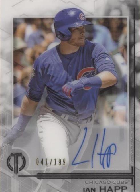 2019 Topps Tribute - Ian Happ #TA-IH - 1 of 1