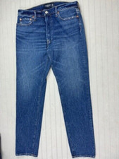 Abercrombie & Fitch Size 34x32 Mens Jeans Vintage Stretch 90s Slim Med Wash