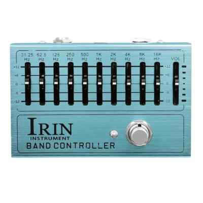 Controller EQ Electric Guitar Effects Pedal Adjustments Pedal 10 Band Equalizer