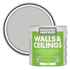 Walls and Ceilings Paint Silk Emulsion 2.5L Various Colours
