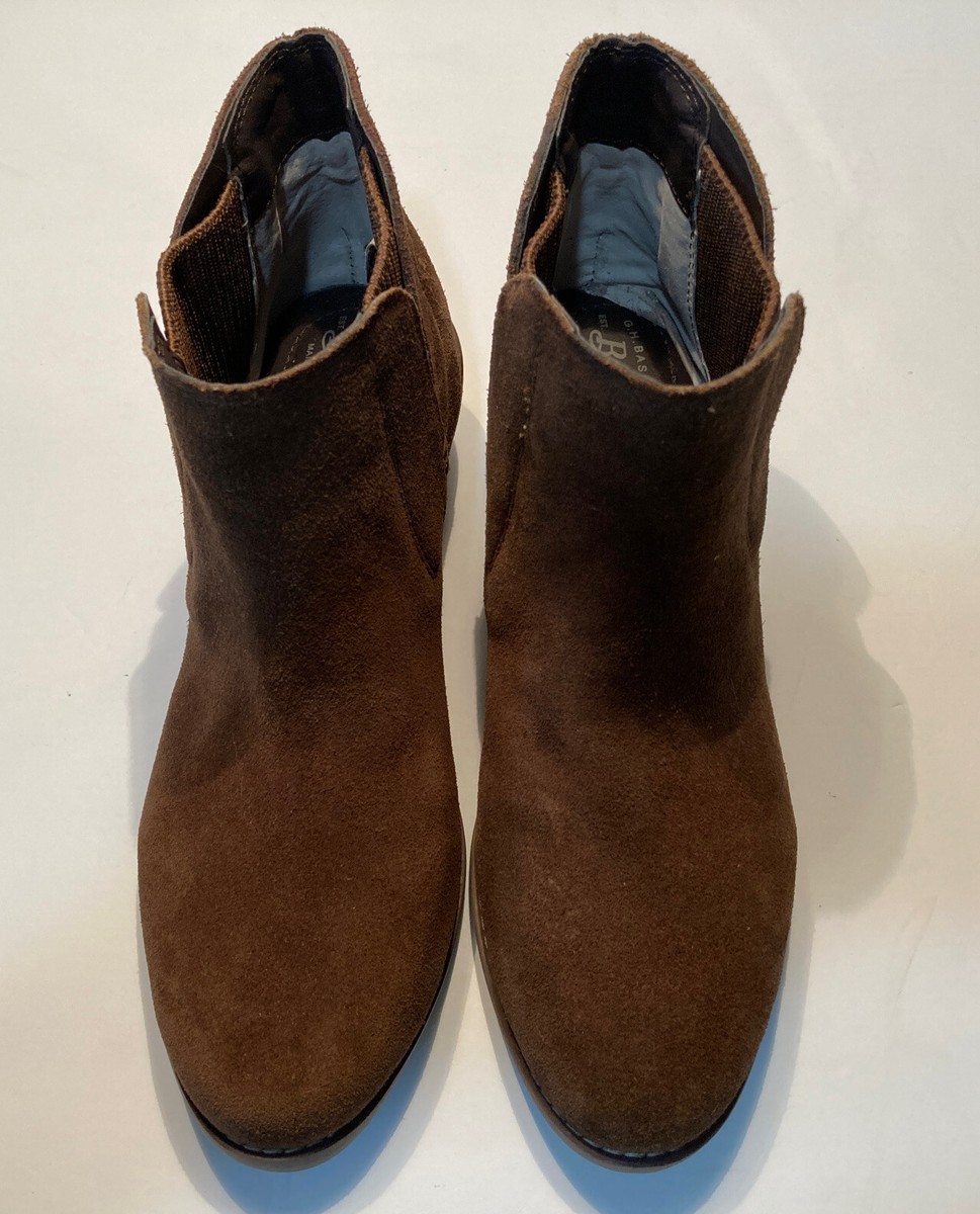GH BASS - WOMEN’S - US 6 / 6.5 B - CHELSEA SUEDE BOOT - Brown **Read Description GH BASS - WOMEN main image 4