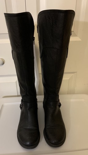 Stivali donna G by Guess taglia 9M alti equitazione neri ecopelle fibbia zip - Foto 5 di 13