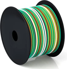 100Foot Bonded 4-Way Trailer RV Camper Towing Boat Wiring Harness Wire Spool