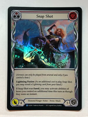 Flesh And Blood Tales of Aria Snap Shot (Red) ELE041 Foil 1st Edition NM/M