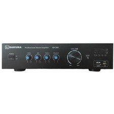 AMPLIFICATORE SAKURA AV-300 STEREO 2x300W MAX con Bluetooth/USB/SD