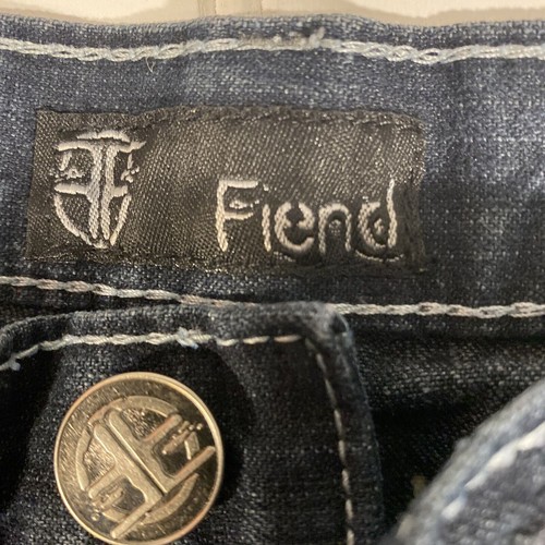 Fiend Boys Blue Jeans 16 - Picture 4 of 5