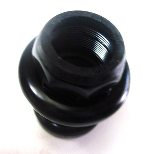 1" black bicycle bike threaded headset powerpro vintage fits 1 inch fork - Picture 2 of 2