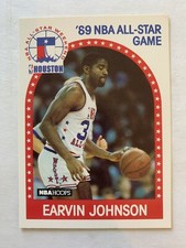 89 NBA HOOPS ALL-STAR GAME HOUSTON EARVIN MAGIC JOHNSON LAKERS. 💥💥