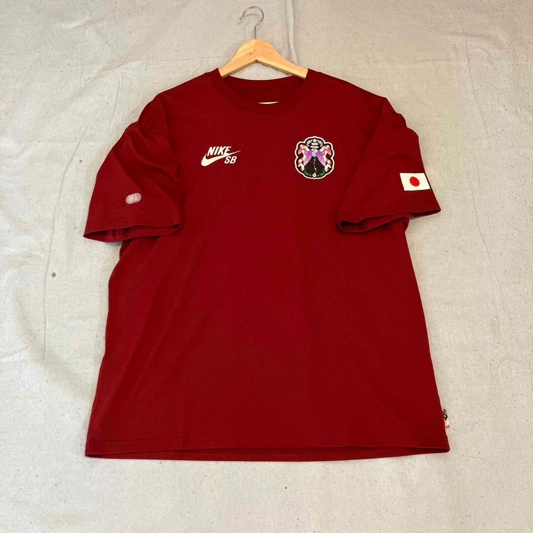 Nike SB Japan Skate T-Shirt Team Red FZ8934-677 JP XL (US L)