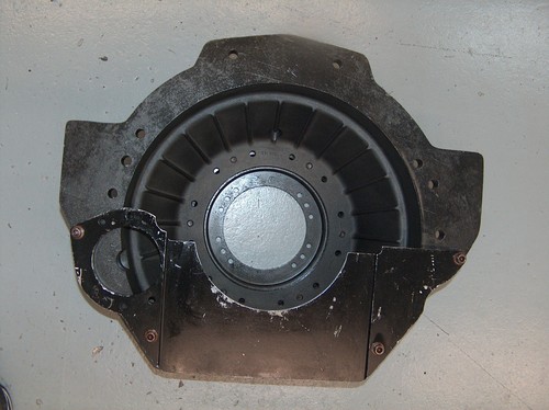 Tilton LGC Magnesium Bell Housing SBF 53-305-M w/Starter Plate /Mounting Plate - Picture 7 of 14