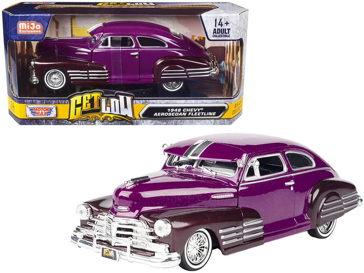 1/24 MotorMax GET LOW 1948 Chevy Aerosedan Fleetline