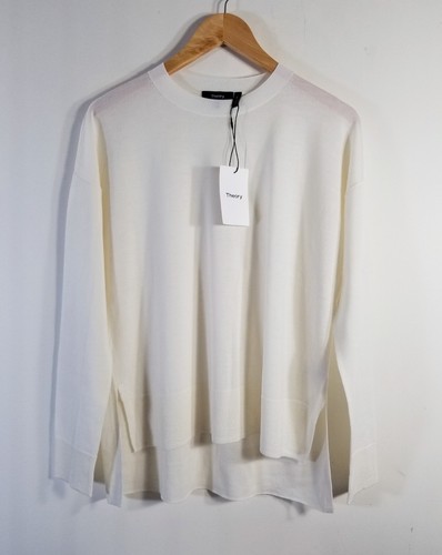elfenben Ice Nwt Uld S 265 Karenia Trøje Strik Størrelse M White Theory 0wqTUqS1x