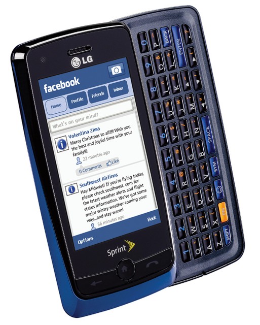 LG Rumor Touch LN510 Blue (Sprint) Cellular Phone for sale online eBay