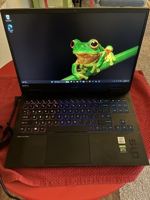 HP Omen 15, i7 10750H, 16GB RAM, 512GB SSD, Nvidia RTX 2060, 300Hz Display