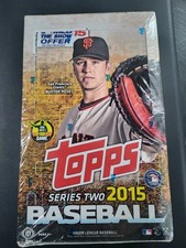 2015 Topps Baseball Series 2 Factory Sealed Hobby Box 36 Packs 10 Cards per Pack